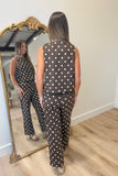 September Charm Polka Dot Set Brown
