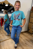 In The Wild Duck Graphic Tee Teal