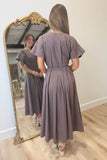 Cocoa Deluxe Midi Dress
