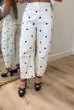 Dots and Barrels Set Ivory