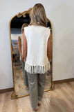 Fringe Fever Sweater Vest