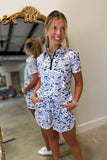 Cozy Camo Short Set