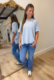 Alexander Ribbed Top Grey