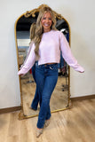 Blushing Pink Knit Sweater