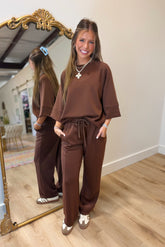 Go Mode 3/4 Sleeve Scuba Set Brown