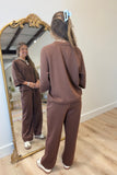 Go Mode 3/4 Sleeve Scuba Set Brown