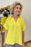 Spirit Day Blouse Yellow Gold