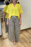 Spirit Day Blouse Yellow Gold
