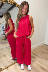 Americana Charm 2 Piece Pant Set