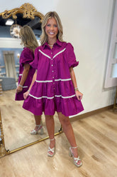 Move Along in Magenta Dress