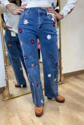 Charlie B Flower Patch Jean
