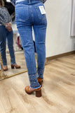 Charlie B Hem Embroidered Jeans