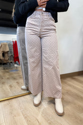 Shape Shifter Polka Dot Jean Tan