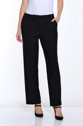 Multiples Zip Front Trousers Black
