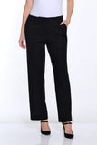 Multiples Zip Front Trousers Black