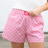 Lulu Mac Polka Dot Shorts Light Pink/Pink