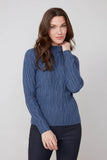Renuar Mock Neck Sweater Oxford