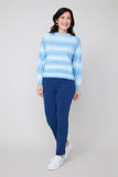 Renuar Knit Sweater Blue Combo