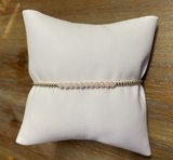 E Newton Gold Bliss 2mm Pink Opal