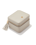 Kendra Scott Small Zip Jewelry Case Taupe