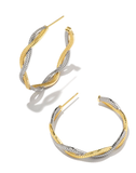 Kendra Scott Hayden Hoop Earrings Mixed Metal