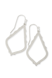 Kendra Scott Sophia Drop Earrings Silver