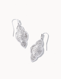 Kendra Scott Abbie Drop Earrings Silver