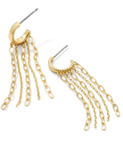 Kendra Scott Eve Huggie Earrings Gold