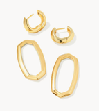 Kendra Scott Danielle Convertible Link Earrings Gold
