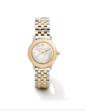 Kendra Scott Alex Two Tone Stainless Steel 28mm Watch Ivory Mother-of-