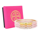 BuDhaGirl Three Queens Petal Pink Bracelet