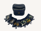 PurseN Getaway Jewelry Case Greek Navy