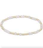 E Newton Hope Unwritten Pearl 3mm Gold