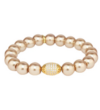 BuDhaGirl Dore' Pearl Bracelet Etoile