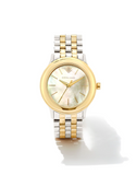 Kendra Scott 35mm Watch Two Tone Ivory Mother of Pearl