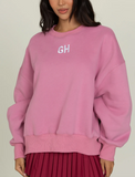 Gold Hinge Pale Berry GH Embroidered Sweatshirt