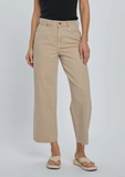 Hidden Nori High Waist Wide Leg Jean Khaki