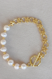 Easton Elle Pearl and Loop Bracelet