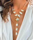 Easton Elle Pearl Drop Necklace
