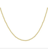 E Newton Classic Gold Choker 2mm