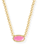 Kendra Scott Elisa Gold Azalea Illusion Beaded Necklace