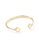 Kendra Scott Joelle Gold Ivory Mother of Pearl Cuff Bracelet