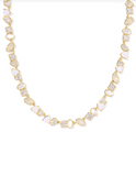 Kendra Scott Isabelle Gold Tennis Necklace Neutral Mix