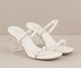 The Mae Strappy Pearl Heal Beige