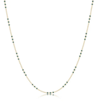 E Newton 15" Hope Joy Choker Emerald