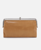 HOBO Lauren Clutch-Wallet Polished Leather Natural