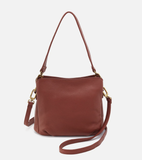 HOBO Starr Convertible Shoulder Pebbled Leather Rust