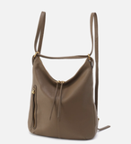 HOBO Merrin Convertible Backpack / Shoulder Bag Dark Elm