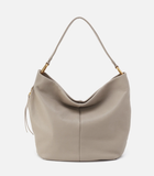 HOBO Harley Hobo Pebbled Leather Taupe