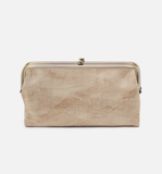 HOBO Lauren Clutch-Wallet Metallic Leather Gold Leaf